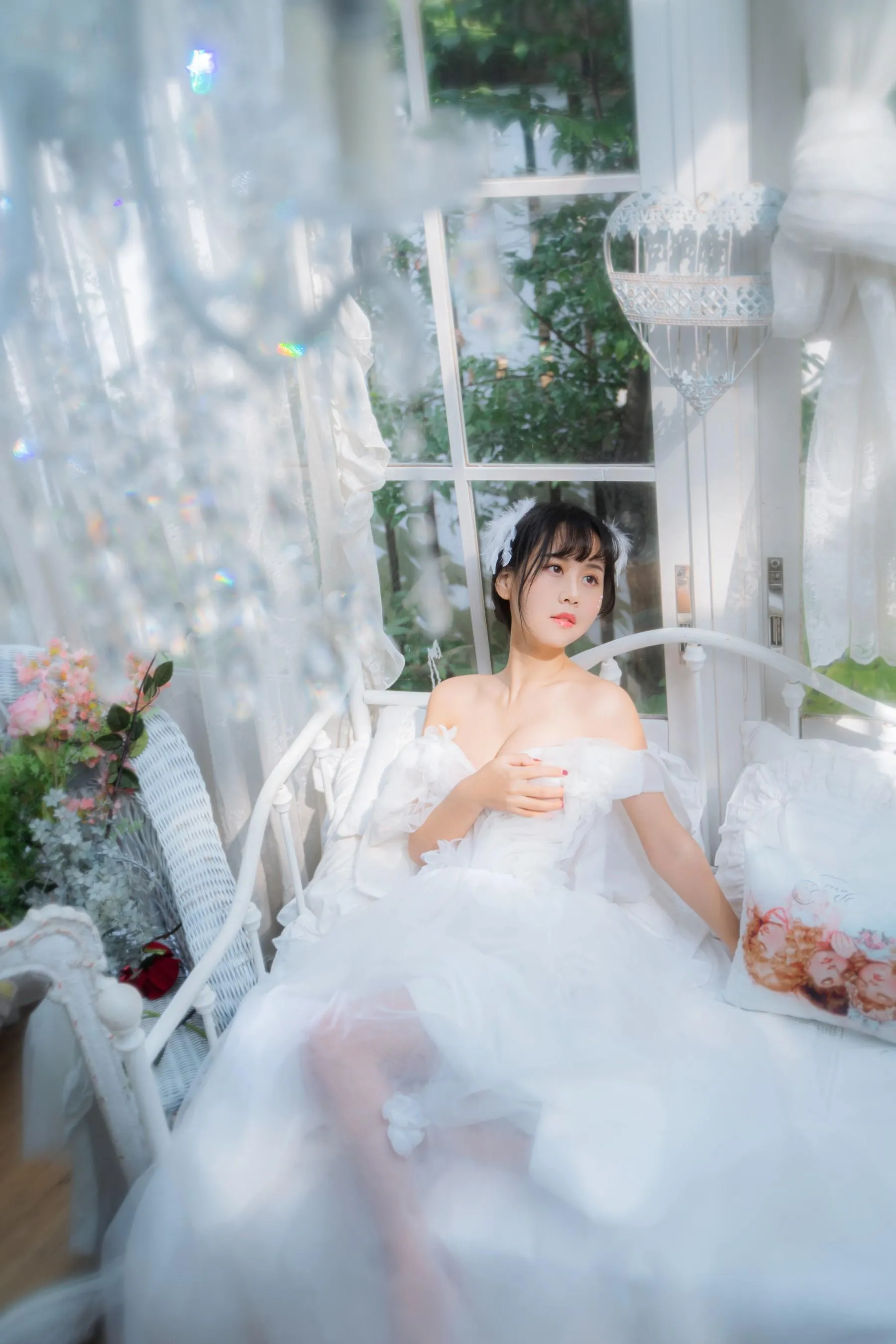 [艺图语] 2022.05.28 纯白花嫁 萌芽儿o0 [33P]插图6